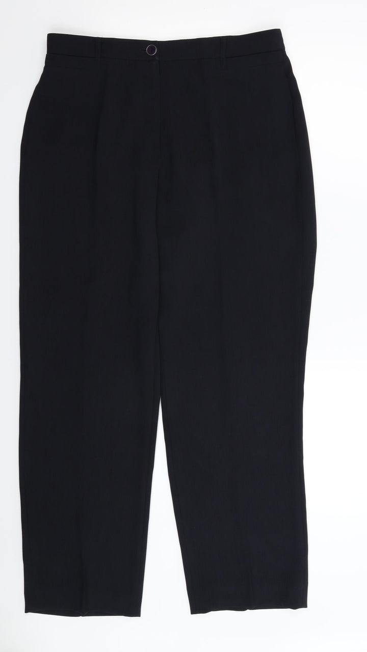 Gerry Weber Womens Blue Trousers Size 14 L30 in