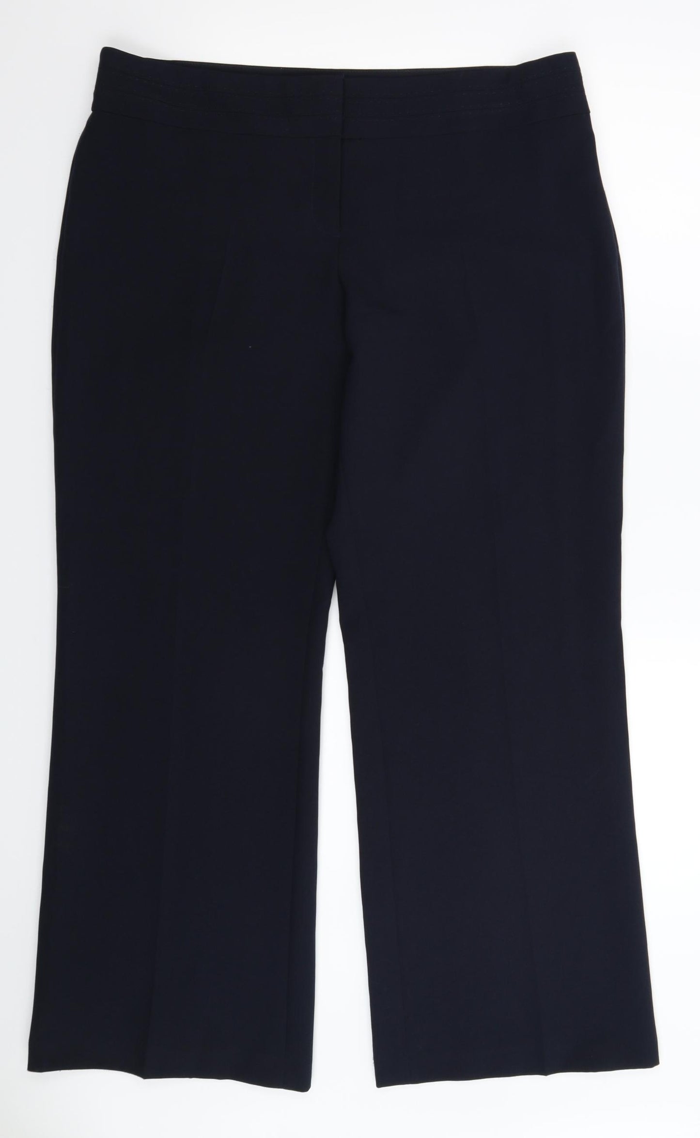 F&F Womens Blue   Trousers  Size 16 L31 in