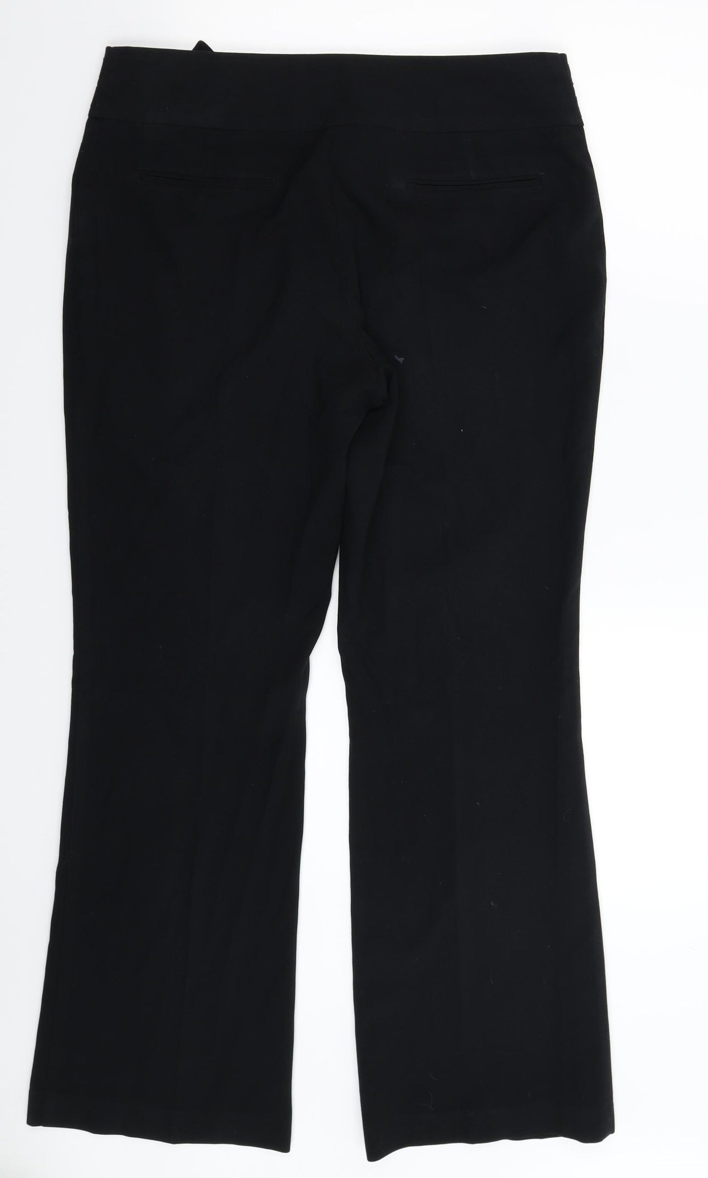 Marks and Spencer Womens Black   Trousers  Size 12 L30 in