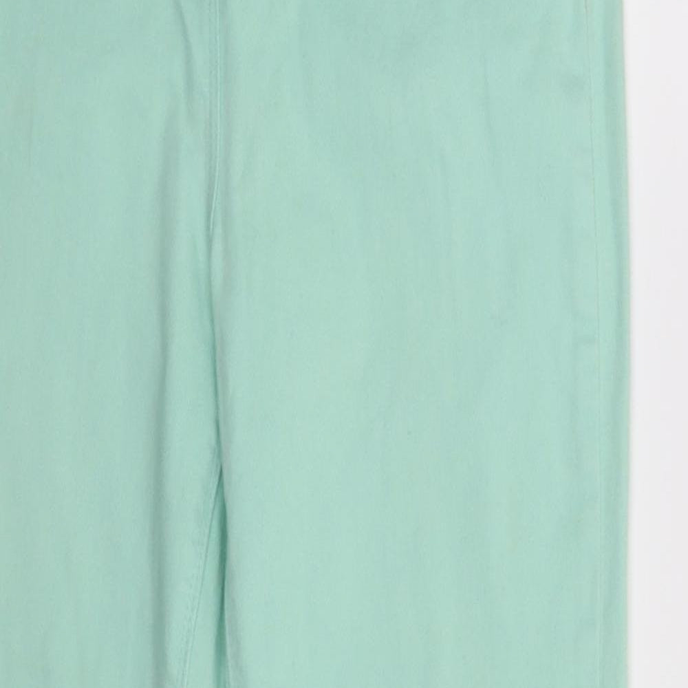 Country Casuals Womens Green  Denim Skinny Jeans Size 10 L29 in