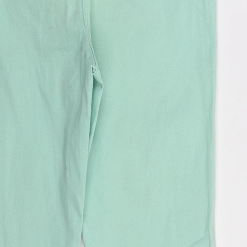 Country Casuals Womens Green  Denim Skinny Jeans Size 10 L29 in