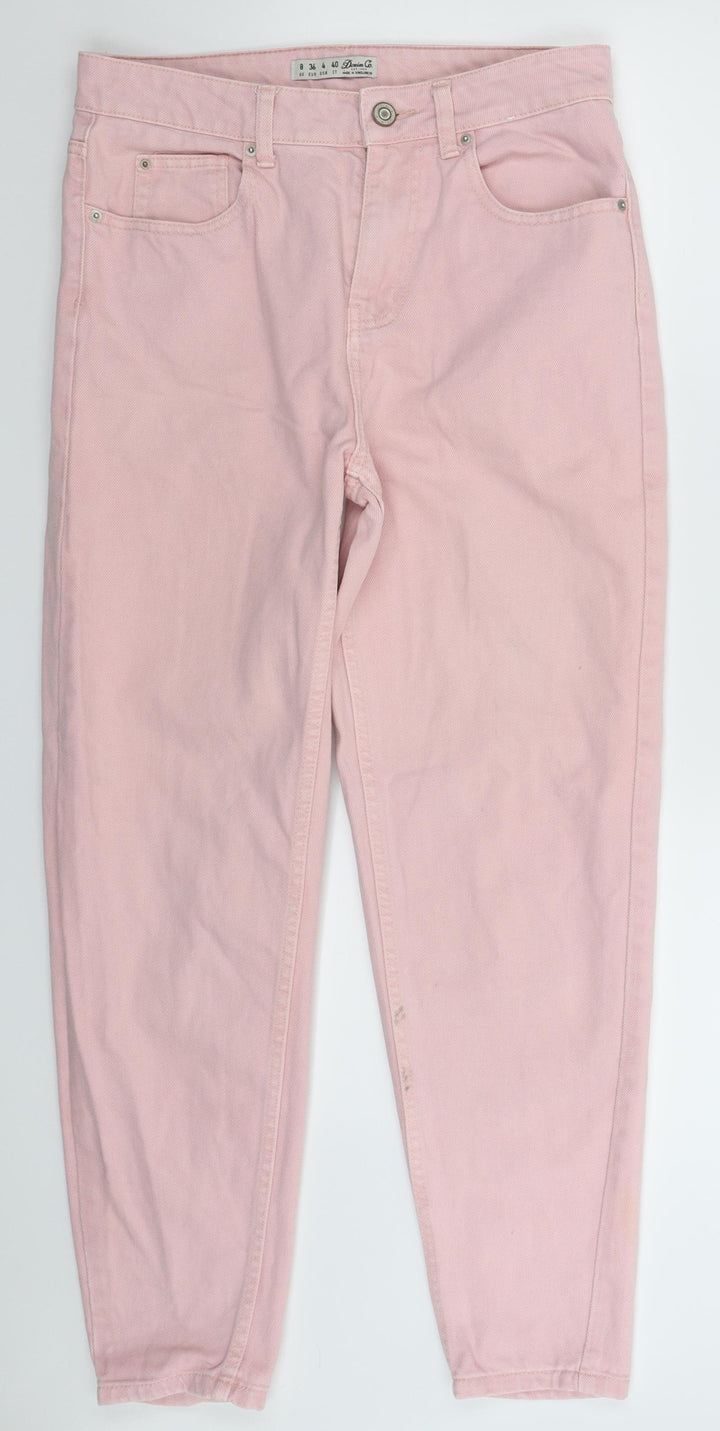 Denim Co Womens Pink Denim Skinny Jeans Size 8 L27 in