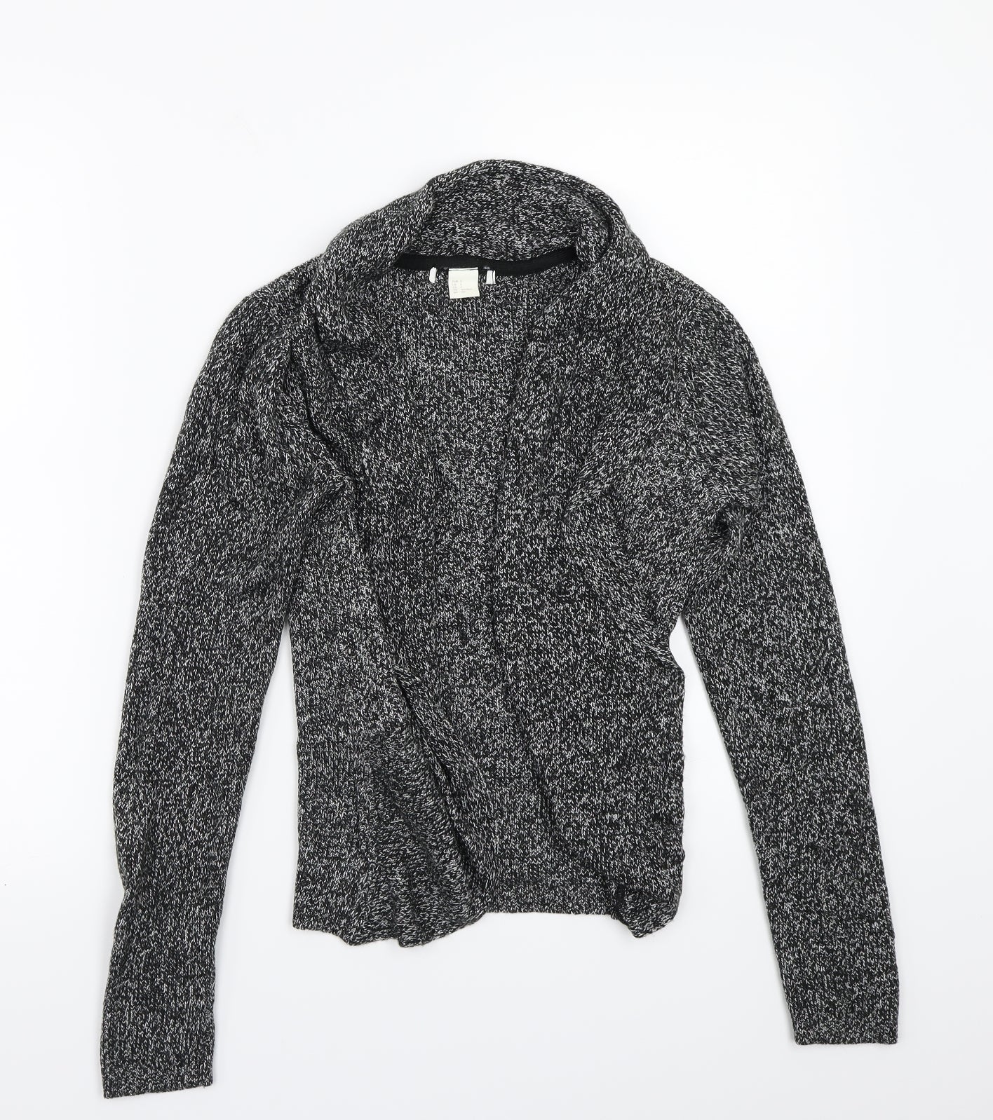H&M Womens Grey   Cardigan Jumper Size S