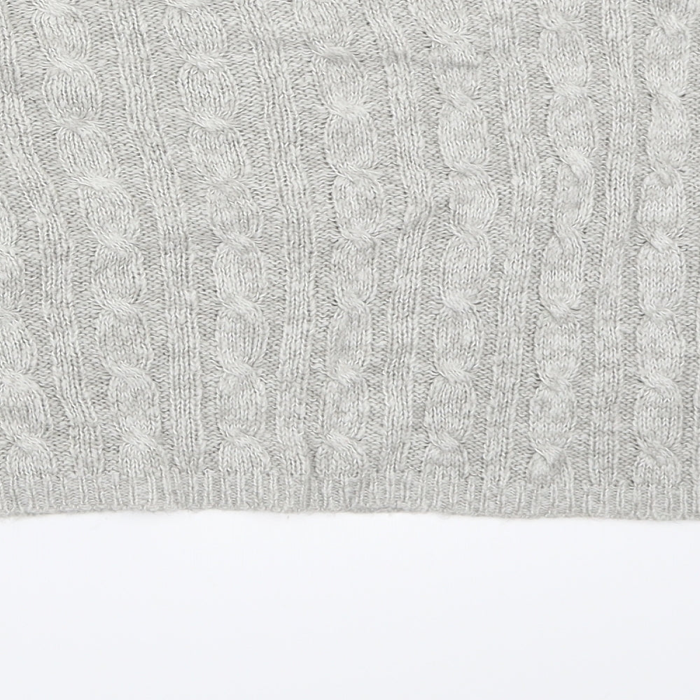 Newlook Womens Grey   Pullover Jumper Size S