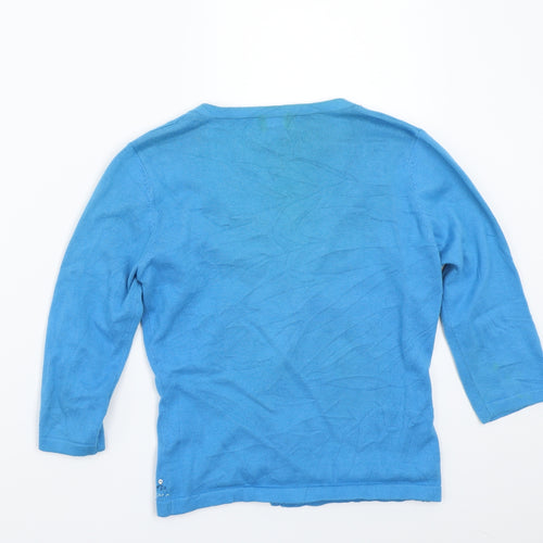 Bay Womens Blue   Pullover Jumper Size 10
