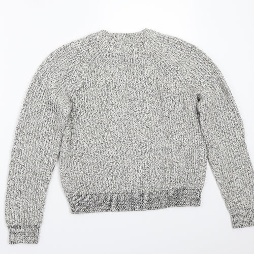 H&M Womens Grey   Pullover Jumper Size M