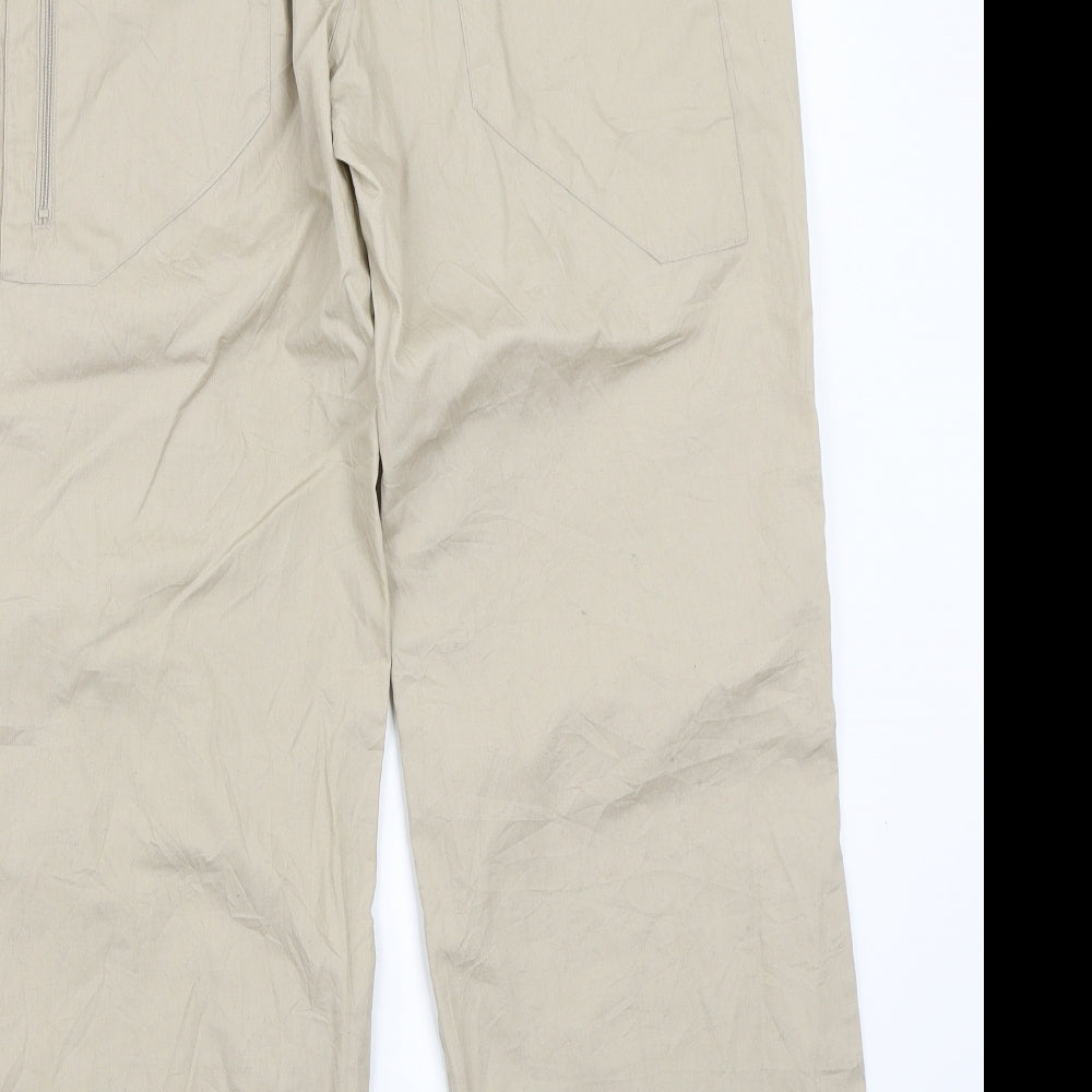 Joie de Vivre Womens Beige   Trousers  Size 14 L25 in