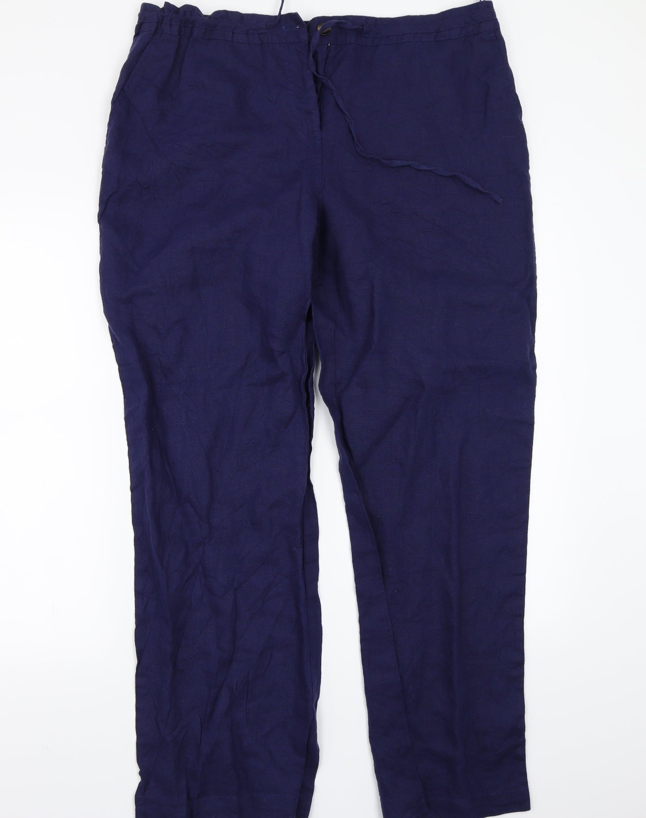 EAST Womens Blue   Trousers  Size 16 L30 in