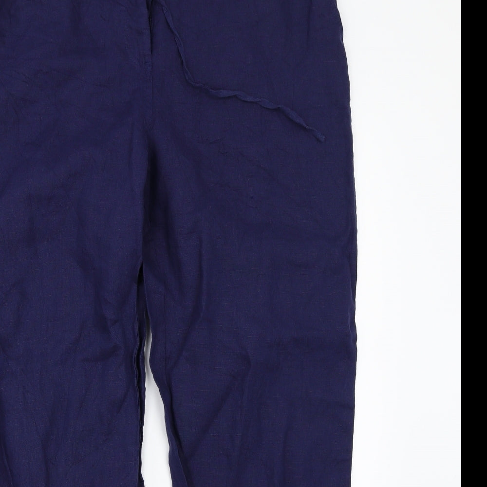 EAST Womens Blue   Trousers  Size 16 L30 in