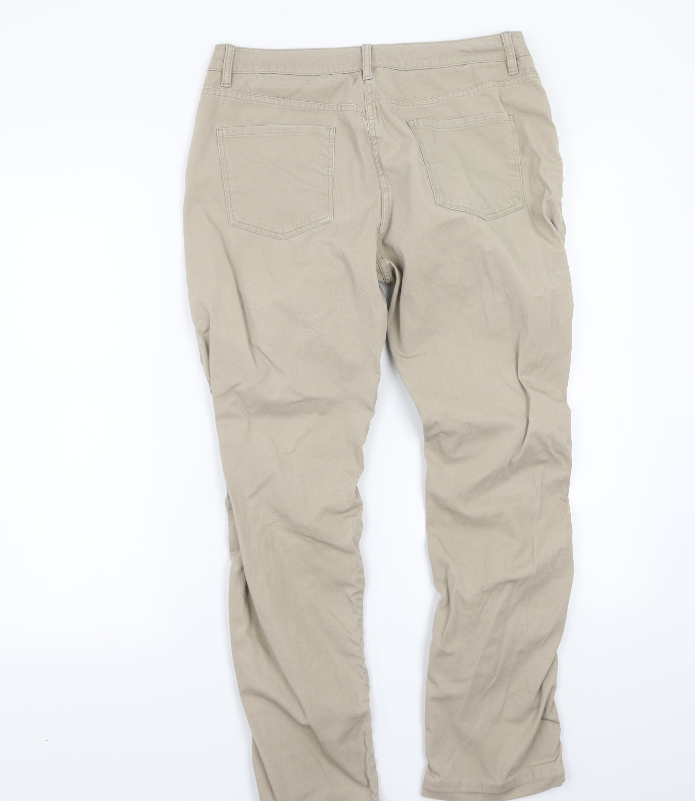 Maine Womens Beige   Trousers  Size 12 L26 in
