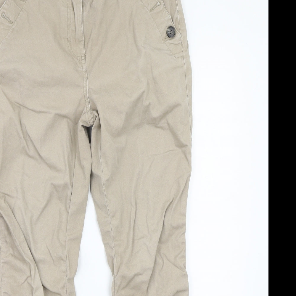Maine Womens Beige   Trousers  Size 12 L26 in