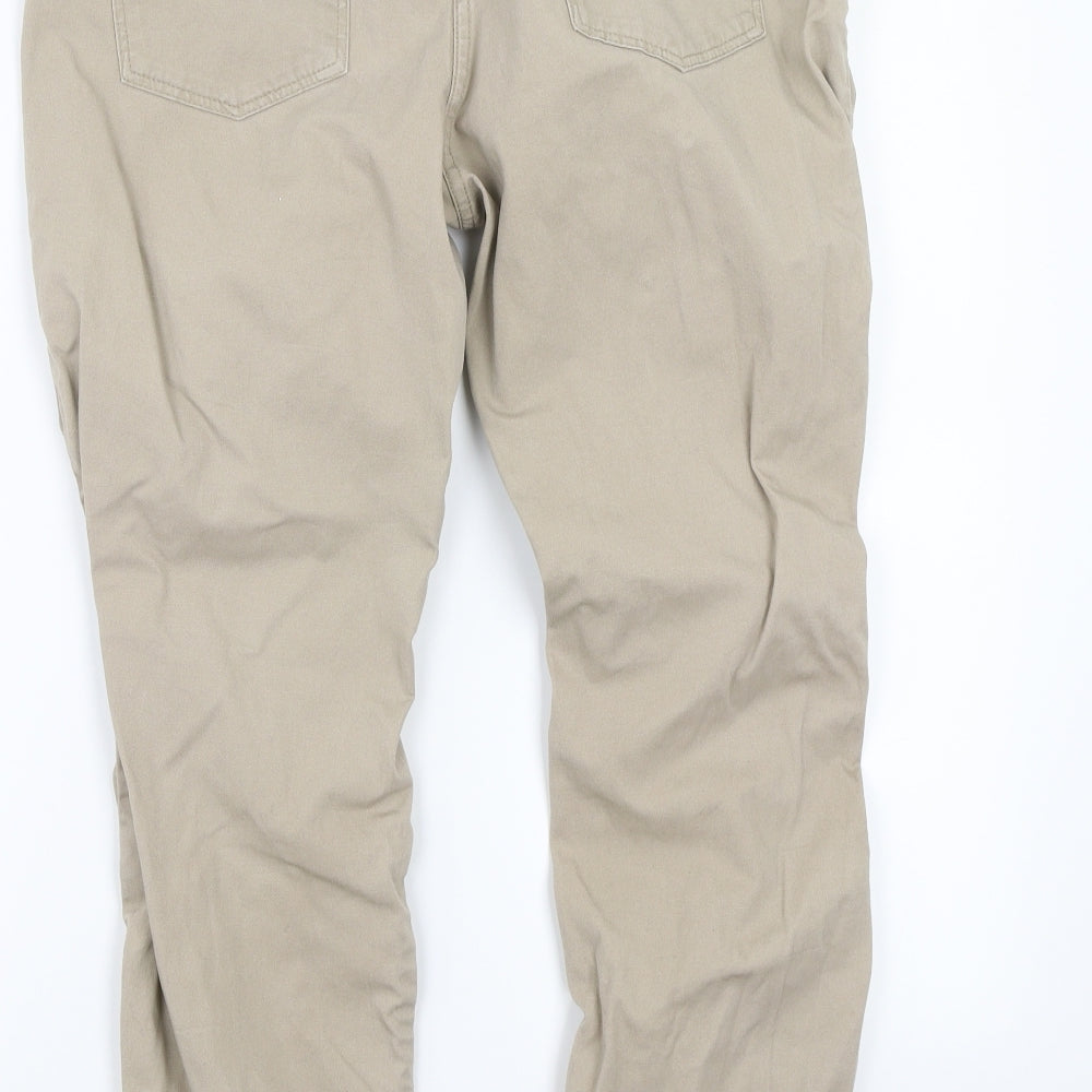 Maine Womens Beige   Trousers  Size 12 L26 in