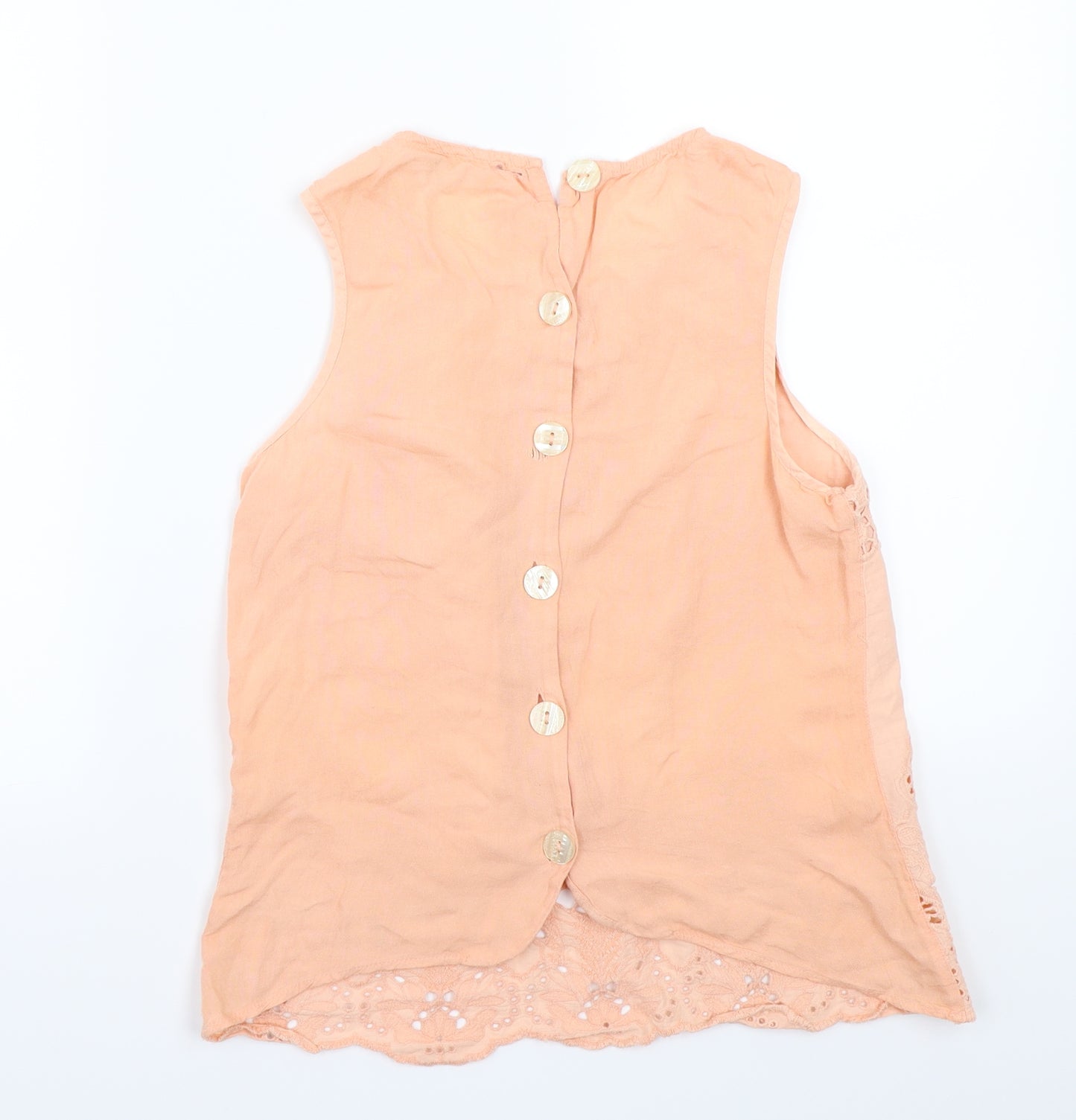 River Island Womens Orange   Basic T-Shirt Size 6