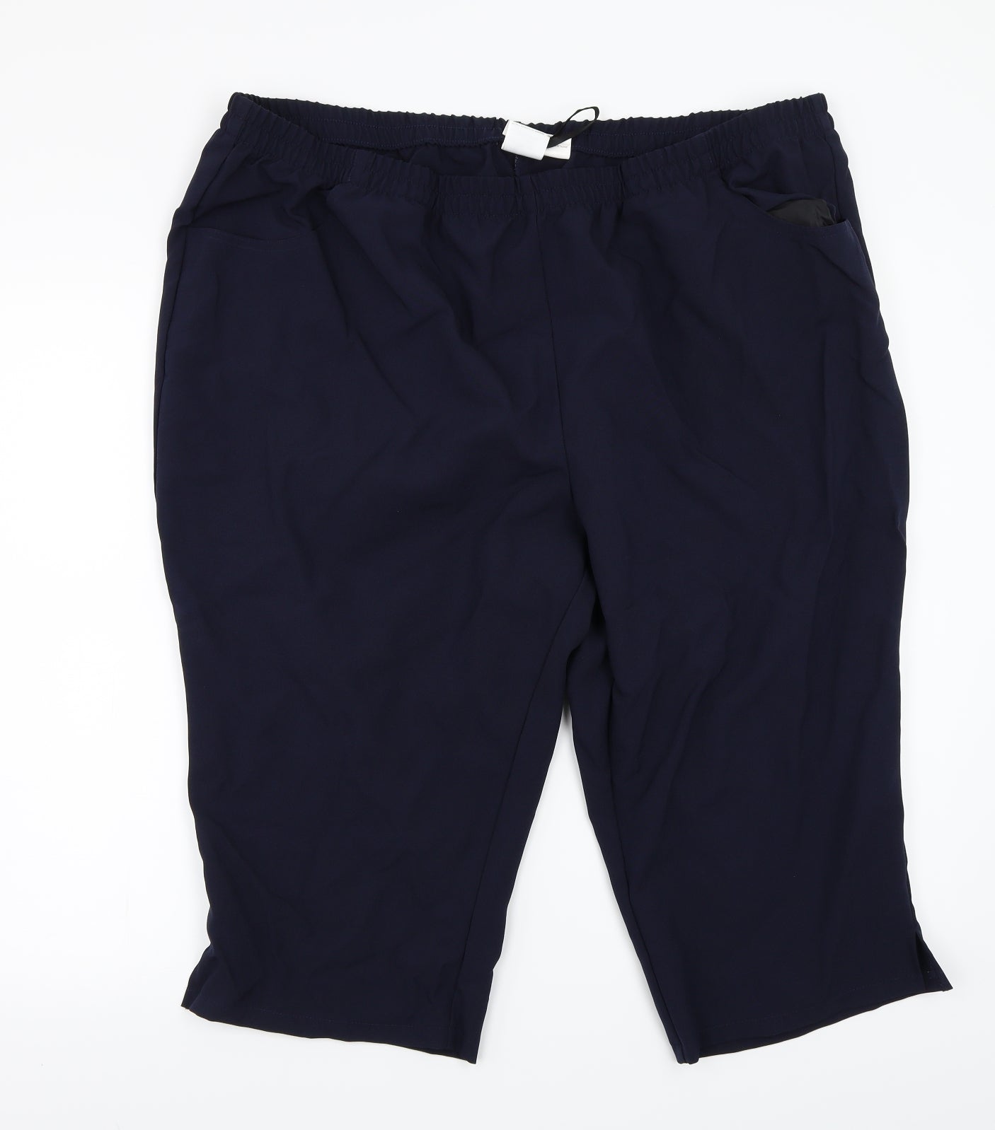 Preworn Womens Blue   Trousers  Size 24