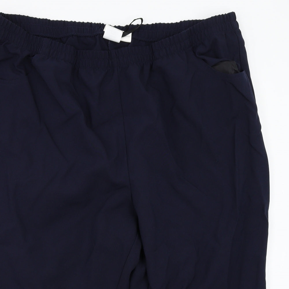 Preworn Womens Blue   Trousers  Size 24