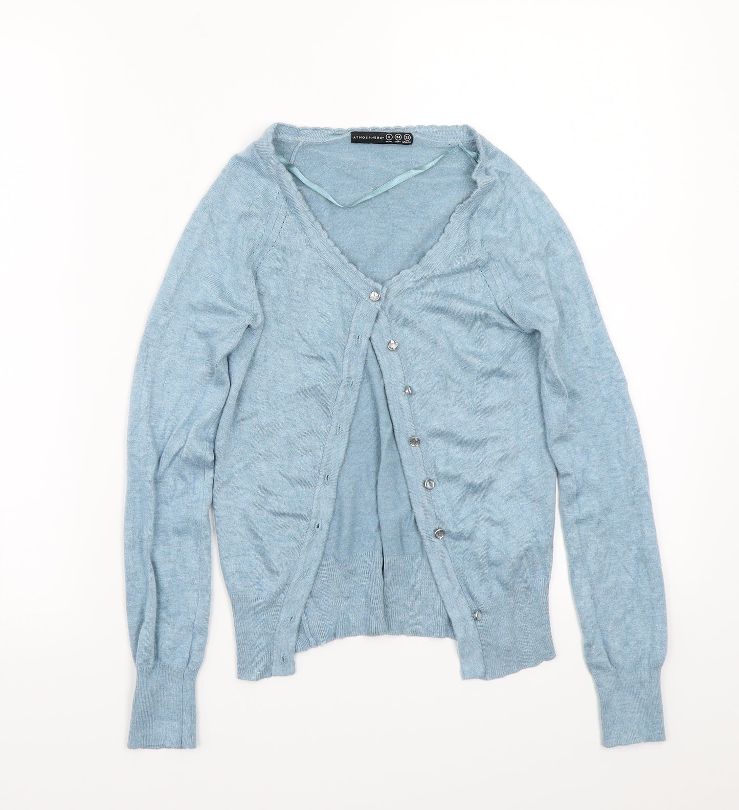 Primark Womens Blue   Cardigan Jumper Size 6