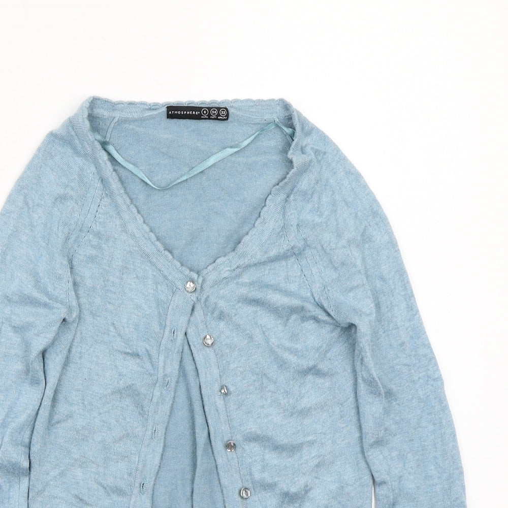 Primark Womens Blue   Cardigan Jumper Size 6