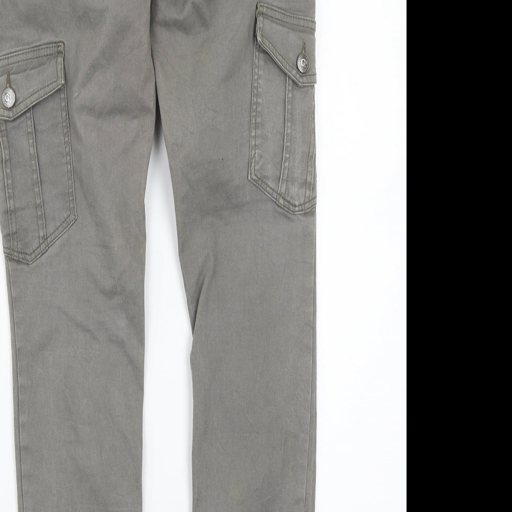Gina Womens Grey   Straight Jeans Size 42 L30 in