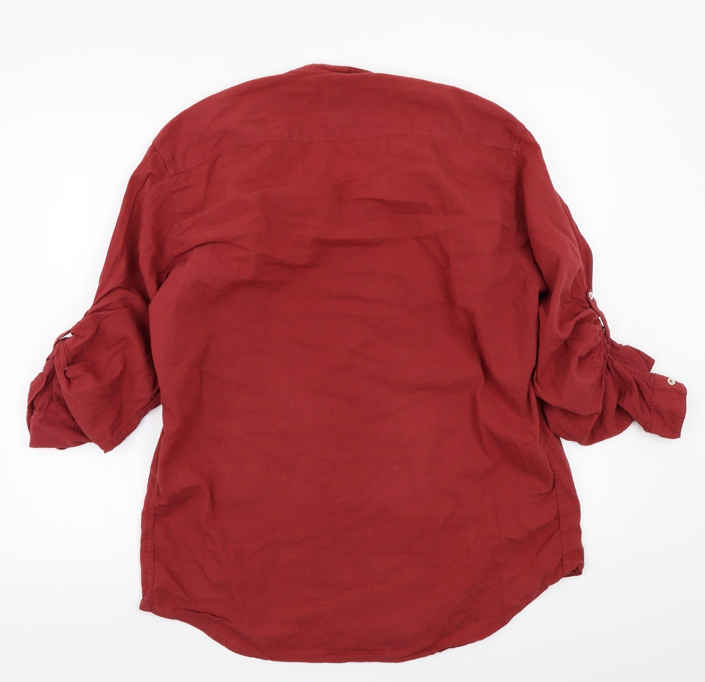 Zara Womens Red   Basic T-Shirt Size XL