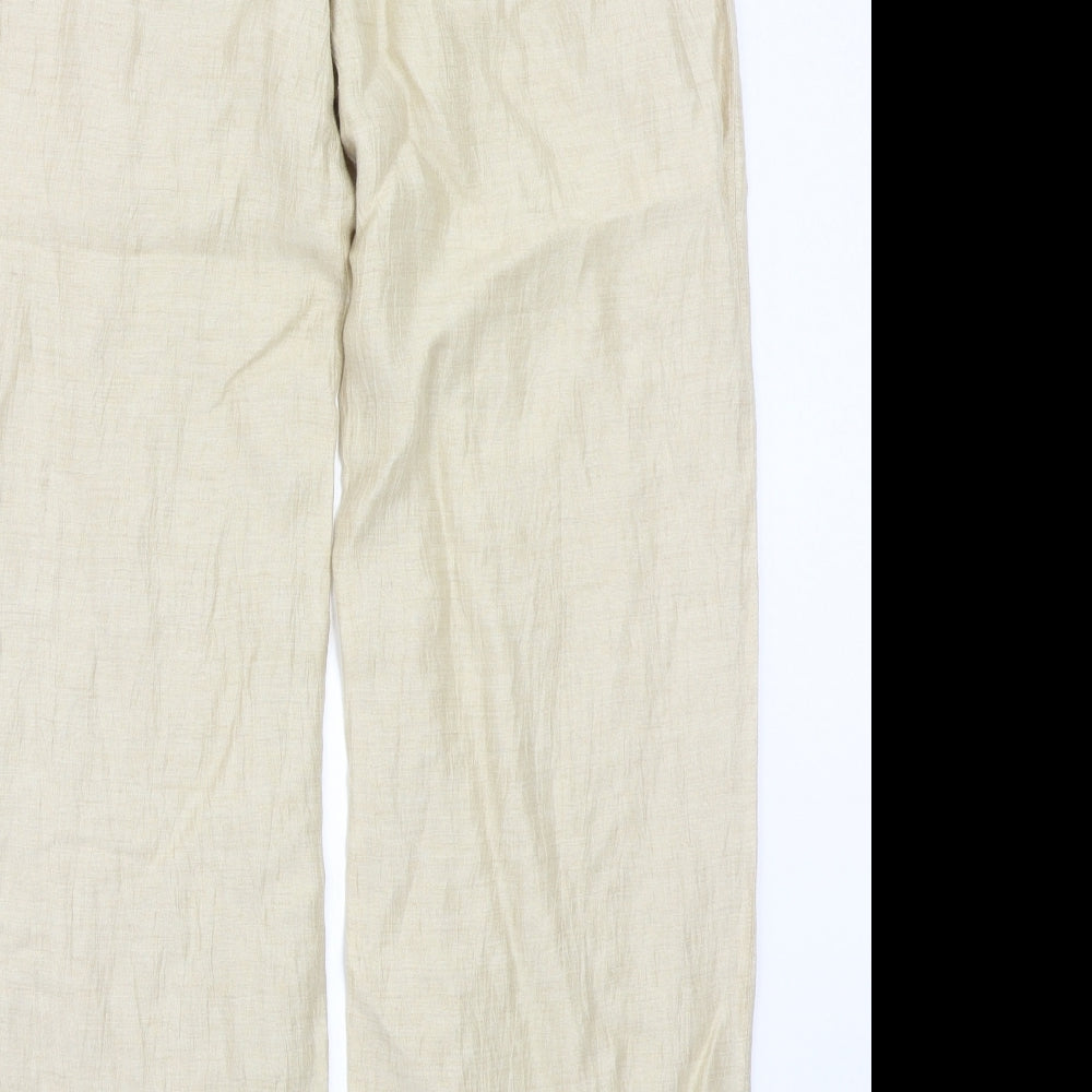 Basler Womens Beige   Trousers  Size 14 L28 in