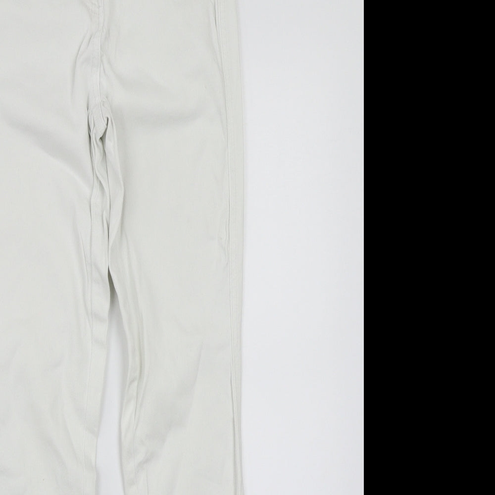 NEXT Womens White   Straight Jeans Size 10 L27 in