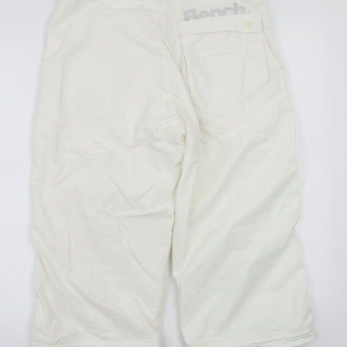 Bench Womens White   Cargo Trousers Size 32