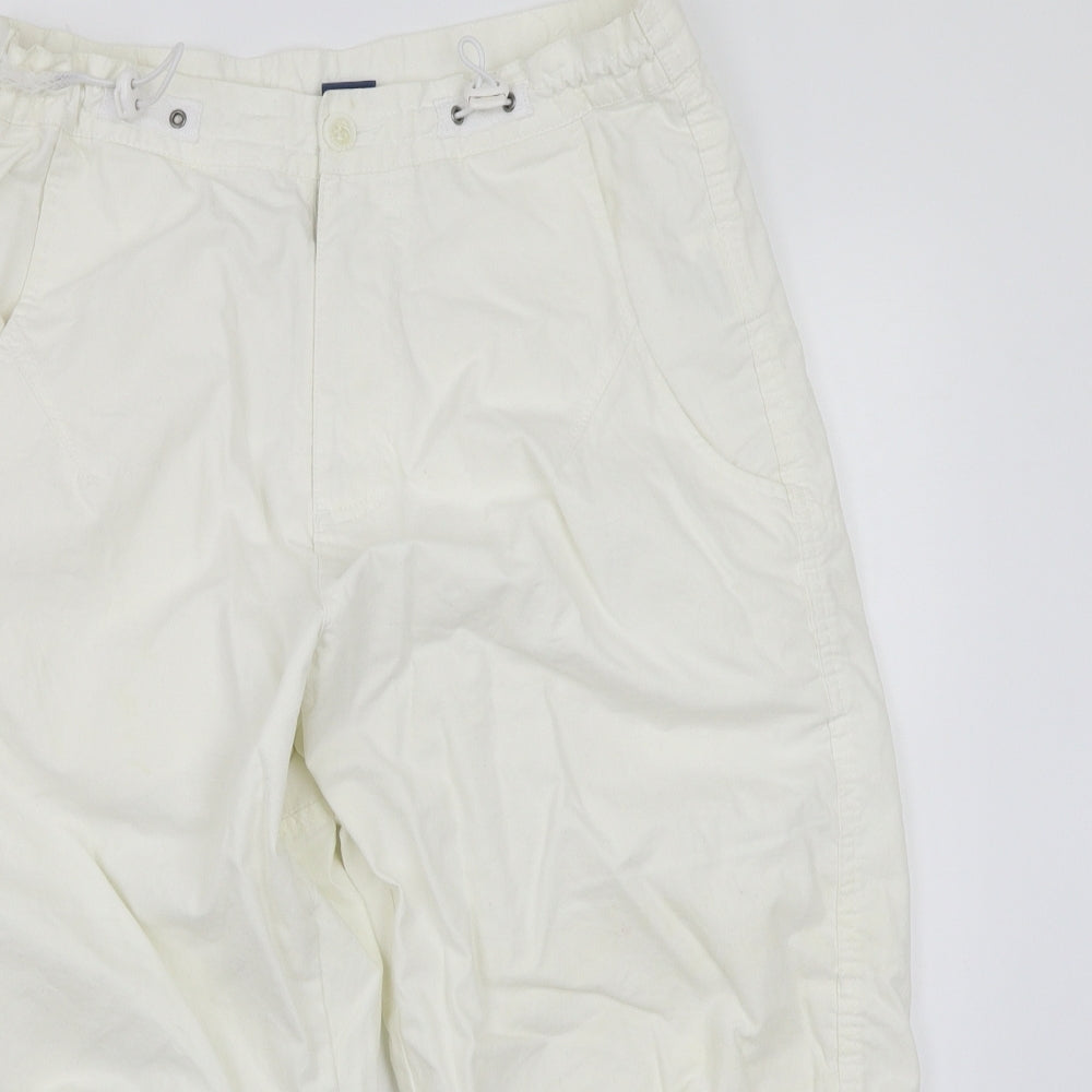 Bench Womens White   Cargo Trousers Size 32