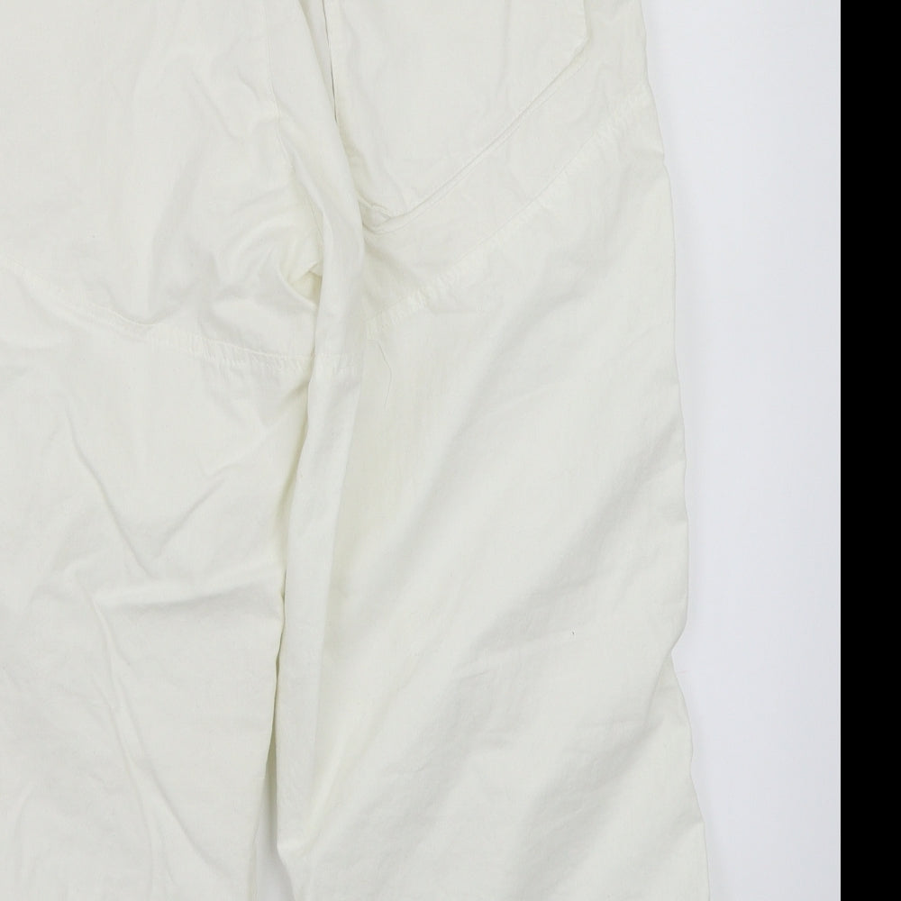 Bench Womens White   Cargo Trousers Size 32