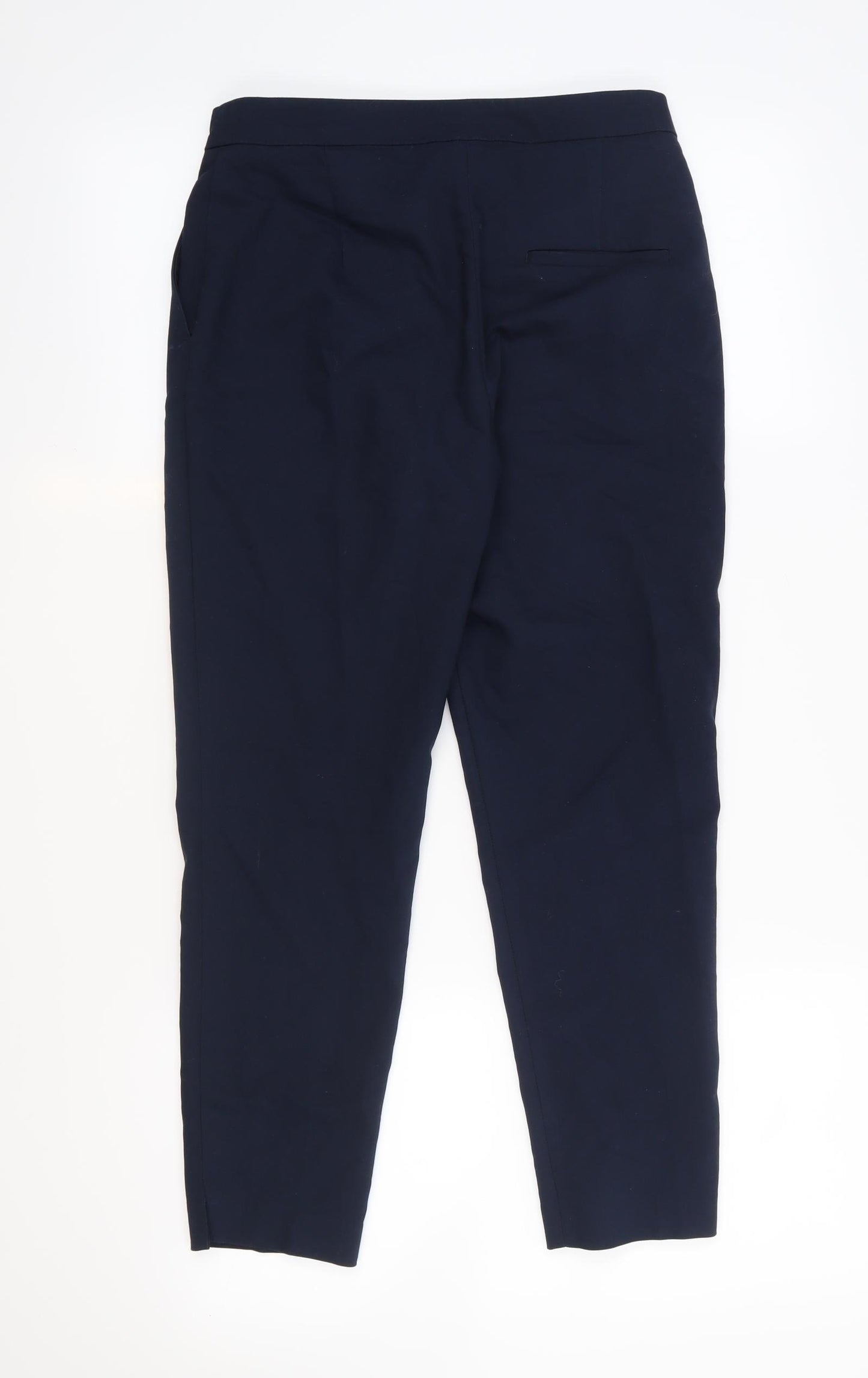 H&M Womens Blue   Trousers  Size 8 L25 in