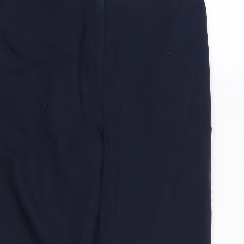 H&M Womens Blue   Trousers  Size 8 L25 in