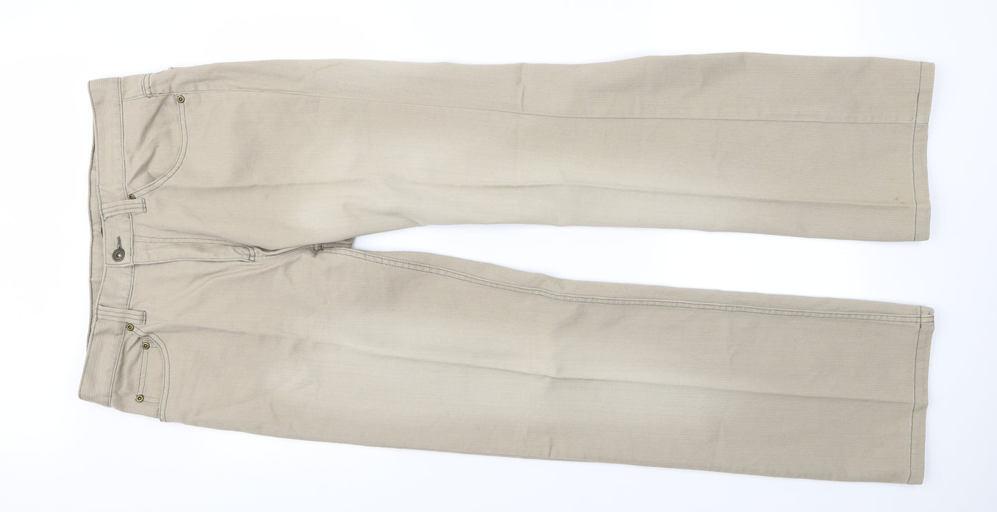 George Mens Beige   Trousers  Size 32 in L40 in