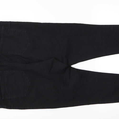 F&F Womens Black   Trousers  Size 18 L25 in