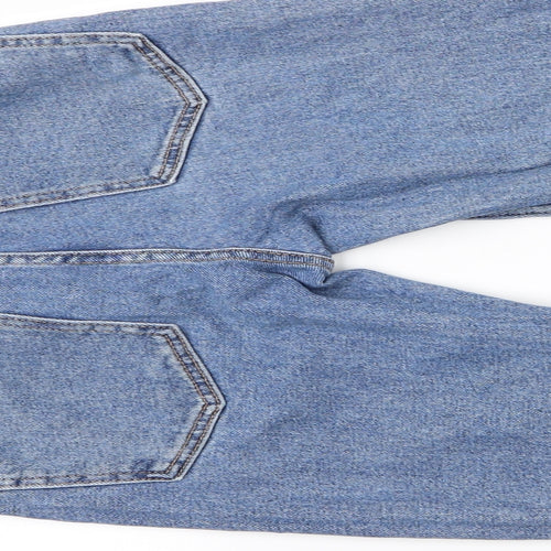 denim co. Womens Blue  Denim Straight Jeans Size 6 L23 in