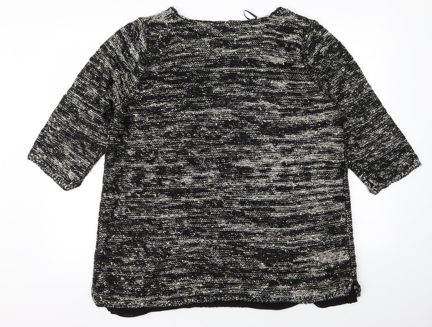 rogers + rogers Womens Black   Pullover Jumper Size 20  - Sequins all over