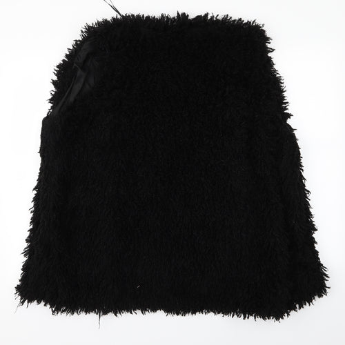 Papaya Womens Black   Jacket  Size XL  - FUR