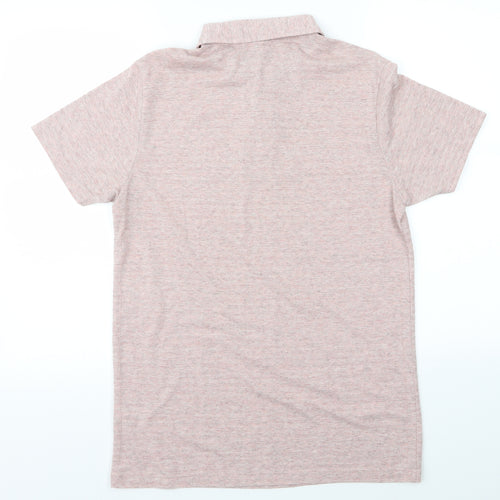 ACW85 Mens Pink    Polo Size S
