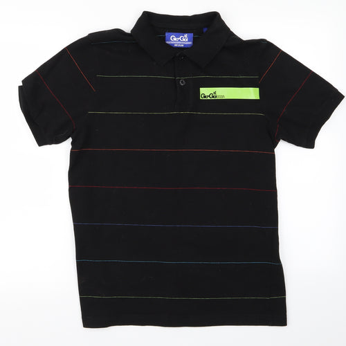 gio goi Mens Black    Polo Size M  - GIO GOI