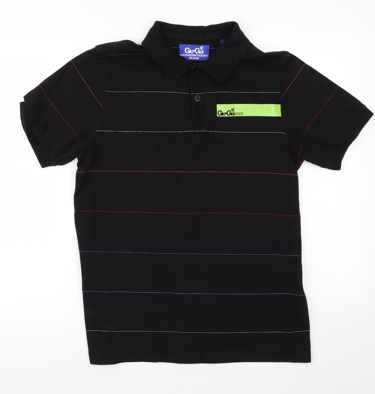 gio goi Mens Black    Polo Size M  - GIO GOI