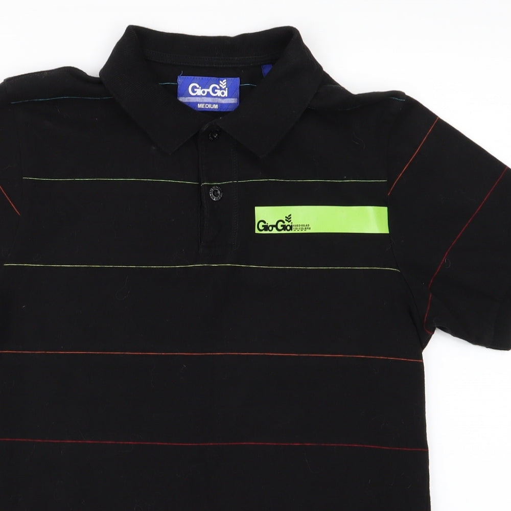 gio goi Mens Black    Polo Size M  - GIO GOI