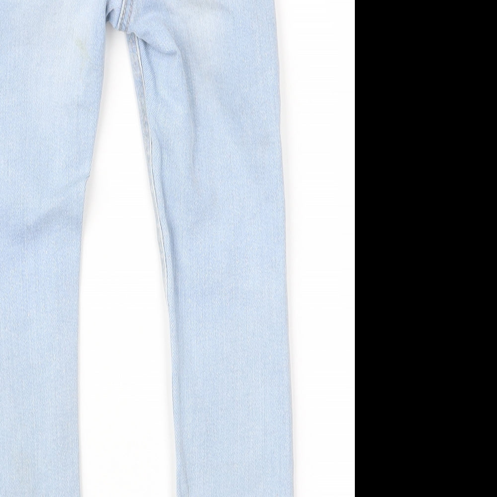 NEXT Girls Blue  Denim  Trousers Size 3 Years