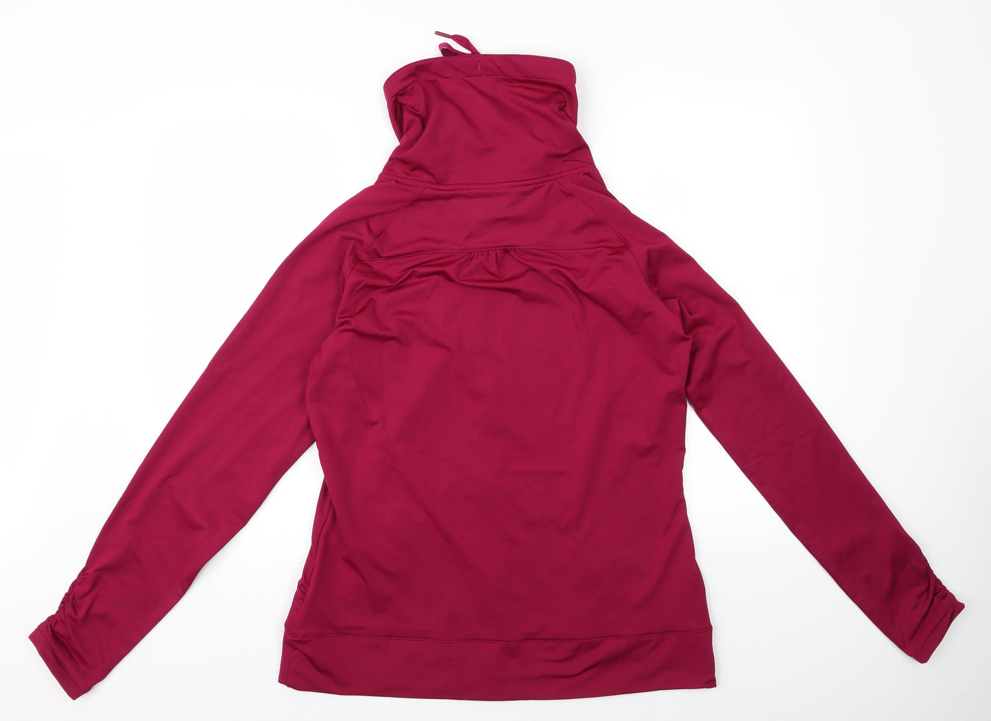 sport tek Womens Pink   Full Zip Hoodie Size L
