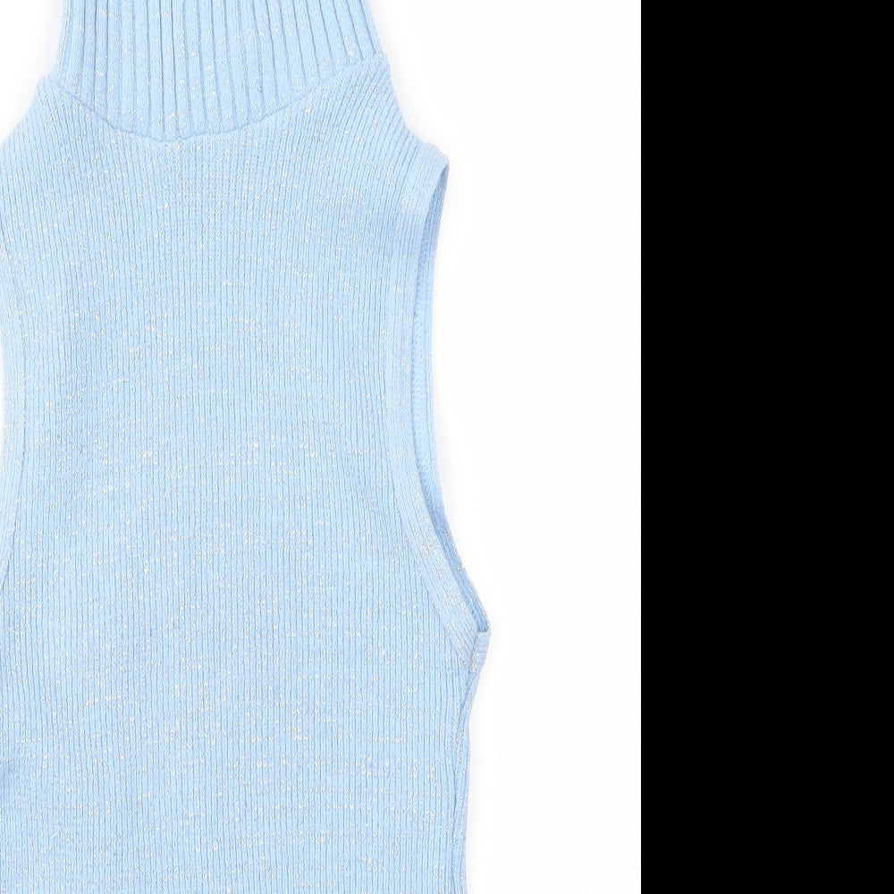 New Look Womens Blue   Pullover Jumper Size 8