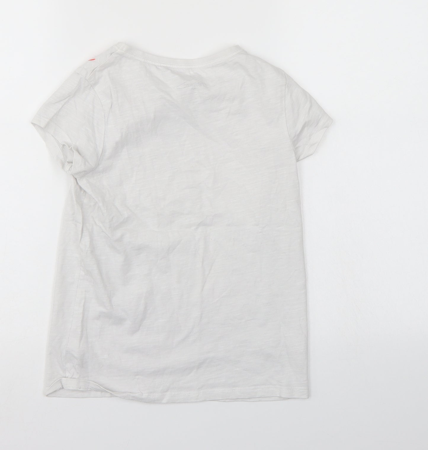 NEXT Girls White   Basic T-Shirt Size 10 Years