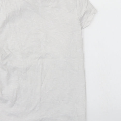 NEXT Girls White   Basic T-Shirt Size 10 Years
