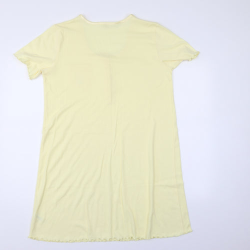 Classics Womens Yellow   T-Shirt Dress  Size 12