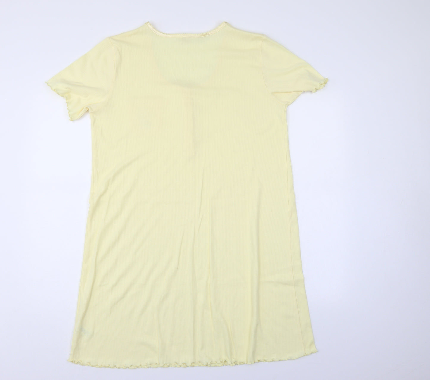 Classics Womens Yellow   T-Shirt Dress  Size 12