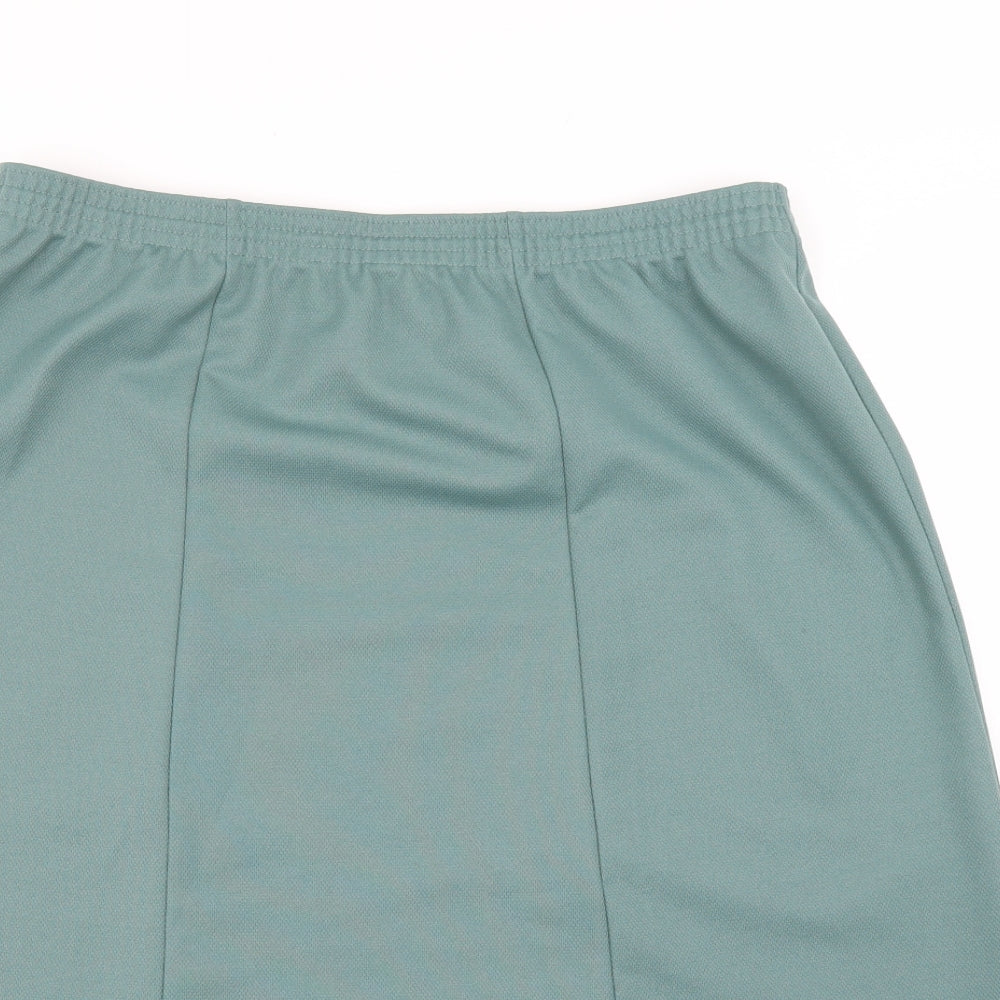 Slimma Womens Green   A-Line Skirt Size 18