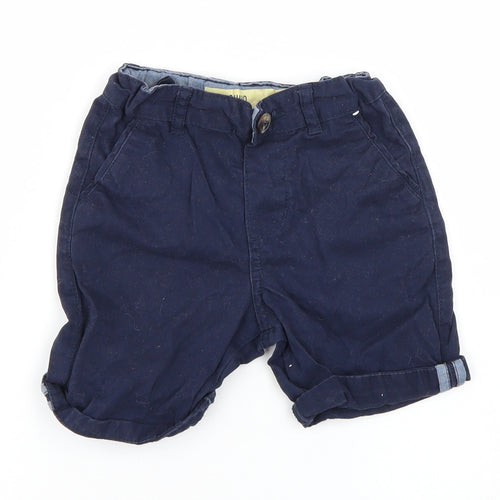 Denim & Co. Boys Blue   Chino Shorts Size 4-5 Years