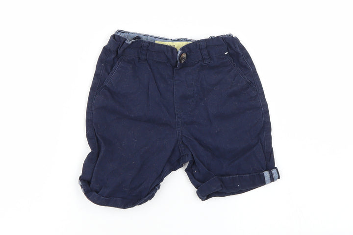 Denim & Co. Boys Blue Chino Shorts Size 4-5 Years