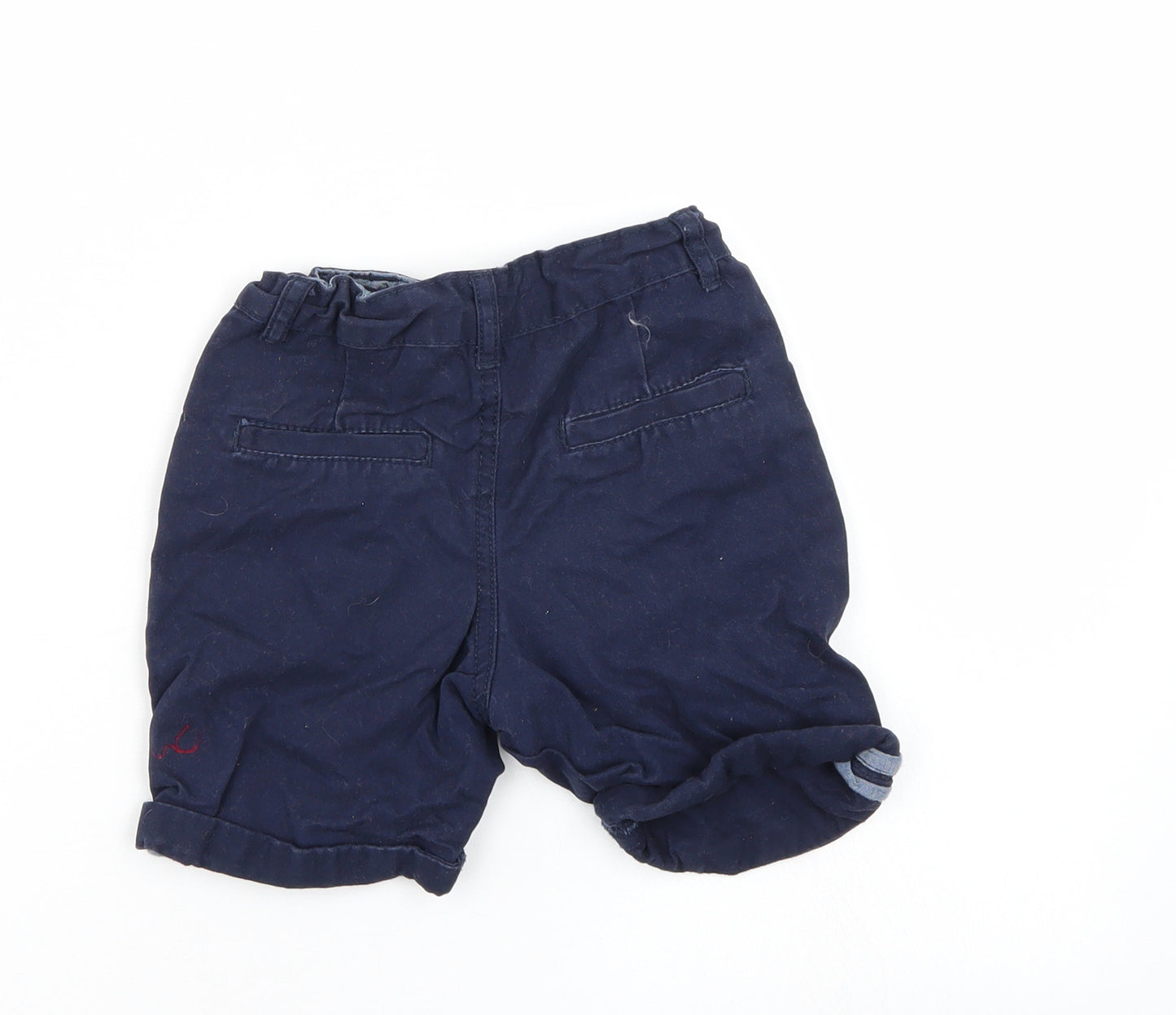 Denim & Co. Boys Blue   Chino Shorts Size 4-5 Years